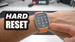 How To Hard Reset your Apple Watch Ultra 2 - Factory Reset