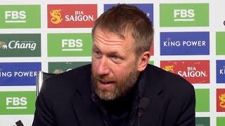 'Mudryk will get better & better! His attitude is FANTASTIC' | Graham Potter | Leicester 1-3 Chelsea