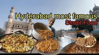 "Hyderabad's Non-Veg Street Food Gems | Epic Gurda Fry & Bheja Fry Taste Test!" #food #streetfood