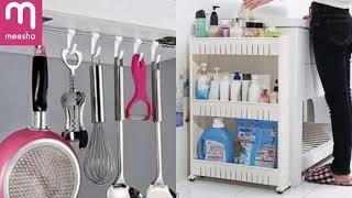 Meesho Home Organisers Review | Kitchen Food Storage Organizers Review | Kitchen Racks,Hangers items