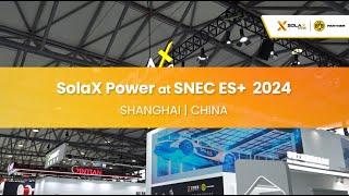 SolaX Power at SNEC ES+ 2024 in China