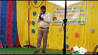 Jabilli kosam song performance ...in school annual day function