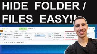 How to hide files on PC