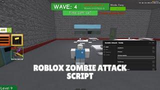 | Roblox Zombie Attack Script | Auto Farm | Godmode & More | Pastebin 2025 |