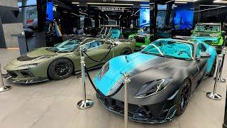 MANSORY Dubai - Walking Around INSANE SUPERCAR SHOWROOM!