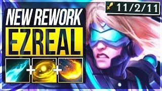 EZREAL REWORK IS ACTUALLY SO BUSTED! Ezreal Rework ADC Gameplay | League of Legends