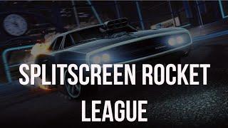 *How To* Play Split Screen in Rocket League!