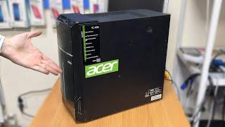 Ремонт Acer Aspire TC-605. Принцип диагностики СИСТЕМНЫХ БЛОКОВ - НЕВКЛЮЧАЕК после МАСТЕРА!