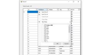 How to create a advance filter in Datagridview like Excel Filter - VB.net @mikecodz2821