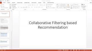 Item Based Collaborative Filtering