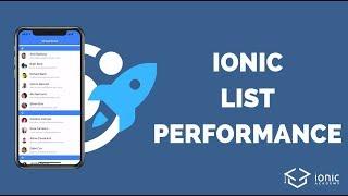 Faster List Performance with Ionic 4 Virtual Scroll & Infinite Scroll