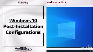 2d - Windows 10 Post Installation Configurations