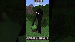 Майнкрафт, но я Эндермен в Майнкрафт Minecraft #minecraft #shorts