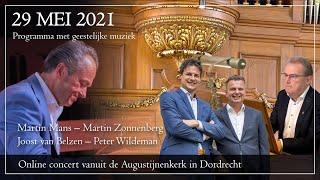 Online concert door Martin Mans, Martin Zonnenberg, Peter Wildeman en Joost van Belzen