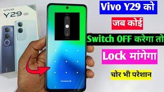 Vivo y29 5g switch off password lock | vivo y29 ko switch off password Kaise lagaye