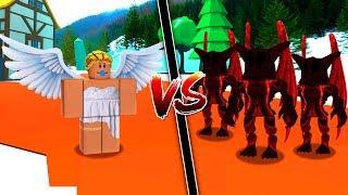 ROBLOX ANGELS VS DEMONS SIMULATOR! *LEVEL 1,000,000*