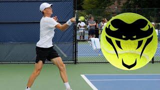 Jannik Sinner SMASHING Forehands In Slow Motion