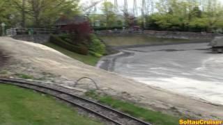 Baustelle der neuen Achterbahn 2011 "Krake" im Heide-Park Soltau Resort im Mai 2010 (full HD)