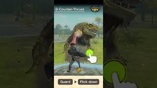 Monster Hunter Now: Advanced tips for using a #lance #MHNow #HowTo #Shorts