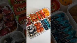 asmr spooky snack restock #halloween #spookyseason #spookysnack #restock #snackbox #asmr