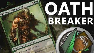 Garruk Wildspeaker in OATHBREAKER! signature spell choices and discussion! Magic the Gathering