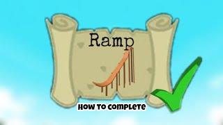 How to complete the Ramp Quest in build a boat for treasure