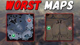 TOP 5 WORST MAPS EVER || WoT