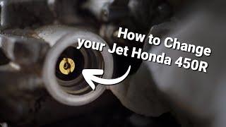 2005 TRX Honda 450r CHANGE your JET (Complete Breakdown Video)