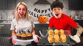 WE MADE VIRAL HALLOWEEN TIKTOK TREATS!!