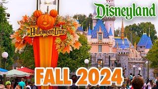 Disneyland Fall 2024 Walkthrough: Haunted Mansion Holiday & Halloween Decorations [4K POV]