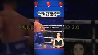 Quedó temblando en la lona #boxeo #boxing #box