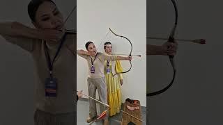 Мастер класс по стрельбе из национального якутского лука. 13.11.2024 г. #archery #sakha #yakutsk