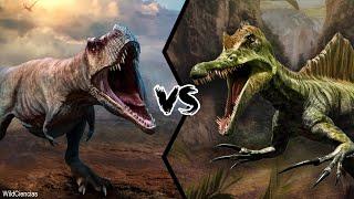 T-REX VS SPINOSAURUS - Who is the deadliest?