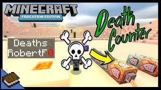 How to Make a Death Counter - MINECRAFT EDUCATION