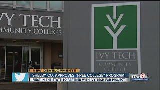 Shelby County partners with Ivy Tech for free education