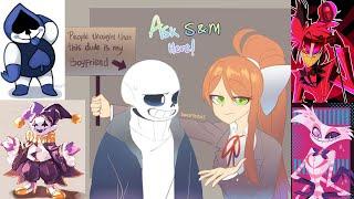 Ask Sans and Monika (Ask Dokitale Season 1-10 COMPLETE COMPILATION)