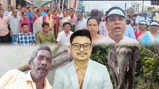 MONTRI BIKASHNI NOK LAMA ROAD BLOCKED MAYUNG JALA KAKYABAI II CONSTRUCTION MWTHAKNAI KOK PHIROKKHA
