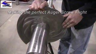 Forming Auger Flights