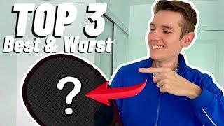 The BEST & WORST Racquets of 2020 | Review Rewind