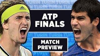 Zverev vs Alcaraz | ATP Finals 2024 | Tennis Preview & Prediction