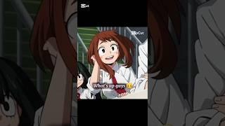 What's Up Guys, I'm 16 🪐 #mha #bnha #ochaco #uraraka #denki #kaminari #strawberri #anime #edit