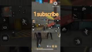 Free fire first challenge 1 subscribe guys #shorts #freefire #foryou