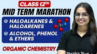 Complete CBSE Organic Chemistry - Class 12th | MID Term in One Shot | Marathon Series 