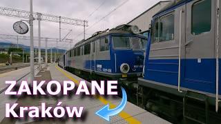 Train from Zakopane to Krakow / One of the most beautiful routes in Poland