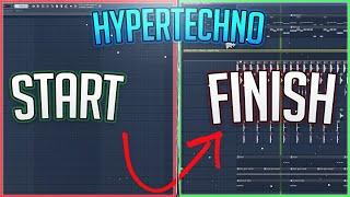 How To Make Hypertechno From Start To FULL Track [fl studio tutorial]