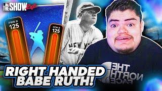 I found the right handed Babe Ruth! You NEED him!