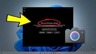 как исправить Не удалось найти камеру Windows 11/10 | Fix We can't find your camera 0xA00F4244 ️