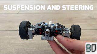 Ultra Compact Suspension And Steering V2 | Lego Technic