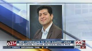 New candidate Luis Chavez will challenge Vidak for state senate