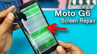 Moto G6 LCD Screen Replacement || Motorola Moto G6 Plus LCD Display Touch Screen Digitizer Replace